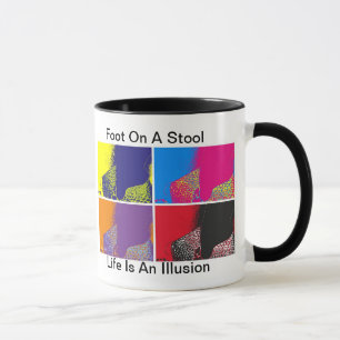 Foot On A Stool small Mug