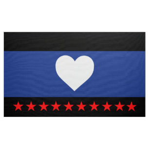 Foot Pride Flag Fabric