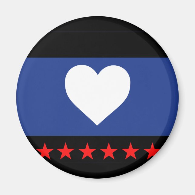 Foot Pride Flag Magnet (Front)