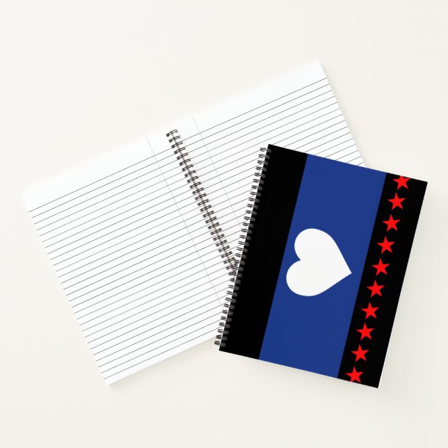 Foot Pride Flag Notebook (Inside)