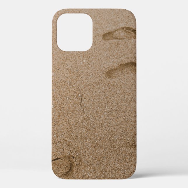 Foot print seashore Case-Mate iPhone case (Back)