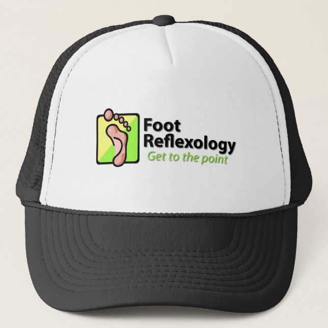 Foot Reflexology Trucker Hat (Front)