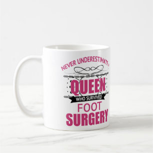 Foot Surgery Recovery For Women Coffee Mug