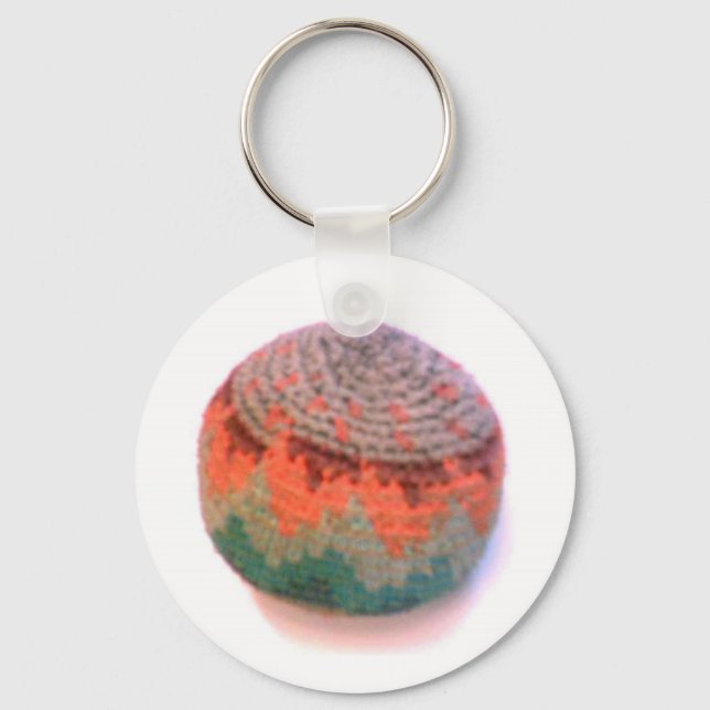 Footbag Hacky Sack Key Ring (Front)