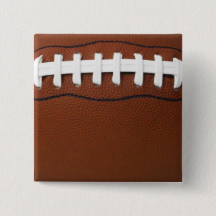 Football 15 Cm Square Badge