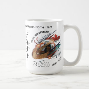 Football 2026 Coffee Mug– Mexico USA Canada Design Mug