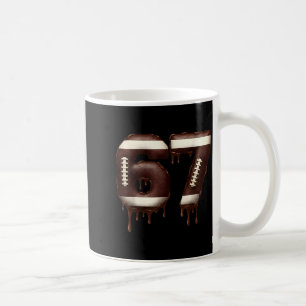 Football 67 Funny Six Seven 6 7 Meme  Coffee Mug