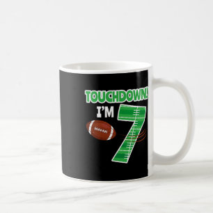 Football 7th Birthday Party Player Game Lover Team Coffee Mug