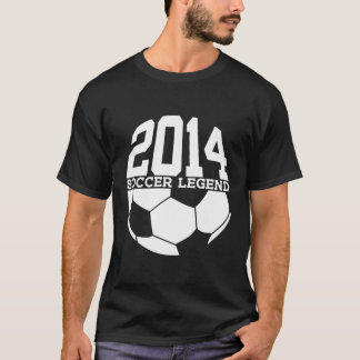 Football 9Th Birthday Soccer Legend 2014 T-Shirt