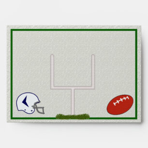 Football A7 envelope customisable