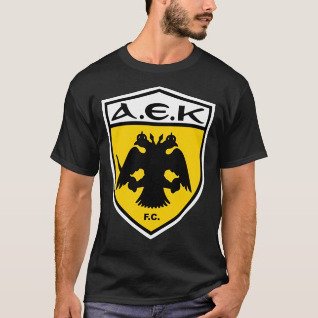 FOOTBALL-AEK ATHENS LOGO Essential T-Shirt (Front)
