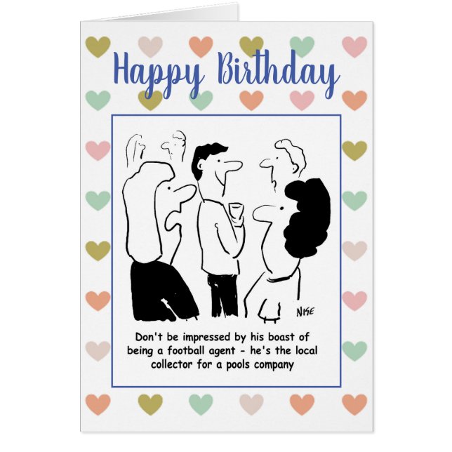 Football Agent Collects Football Pools Coupons (Front)