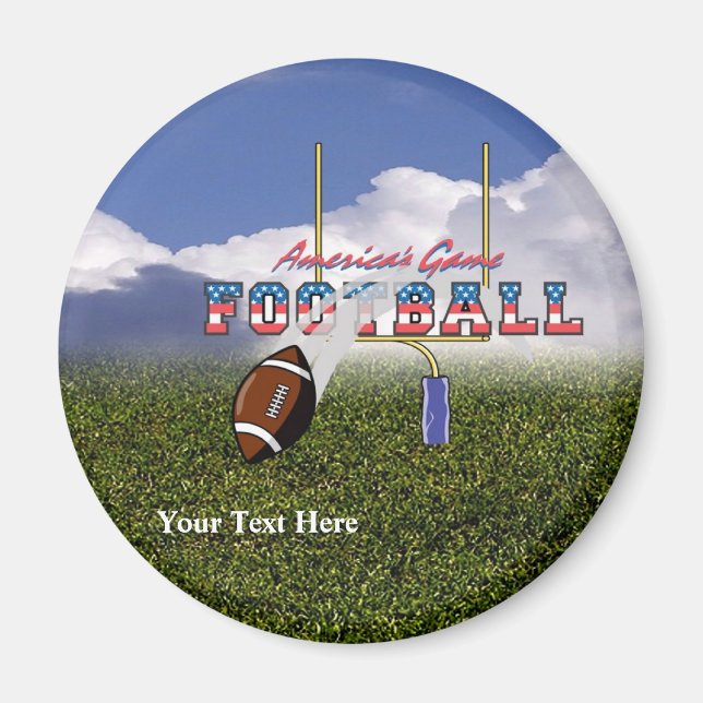Football – America’s Game Design Magnet (Front)