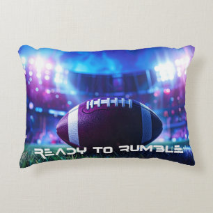 FOOTBALL - AMERICAN FOOTBALL - READY TO RUMBLE DECORATIVE CUSHION