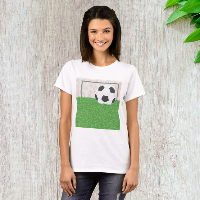 Football And Goal T-Shirt (Creator Uploaded)