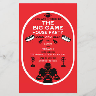 Football And Hotdog House Party