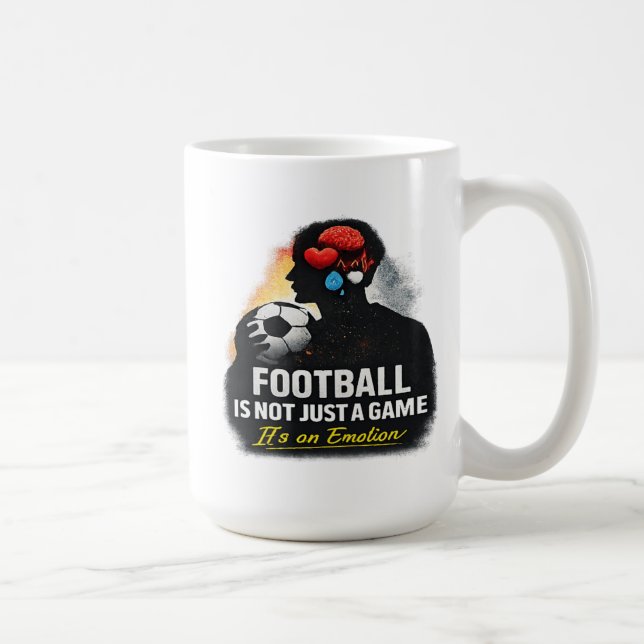 Football and Identity Coffee Mug (Right)