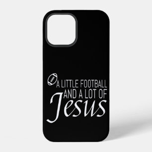 Football and Jesus iPhone 12 Case