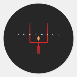 Football Apparel - Football Classic Round Sticker