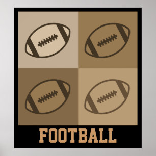 Football Art Poster