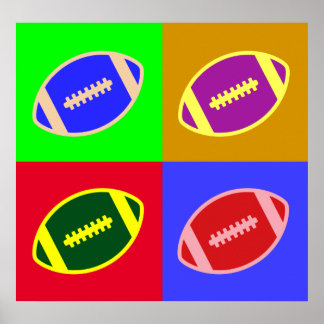 Football Art Poster