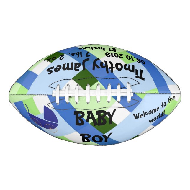 Football Baby Announcement (Front)