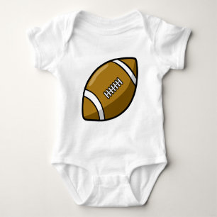 football baby bodysuit