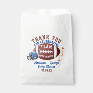 Football Baby Shower Favour Bag