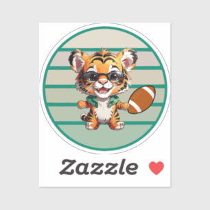 football baby tiger