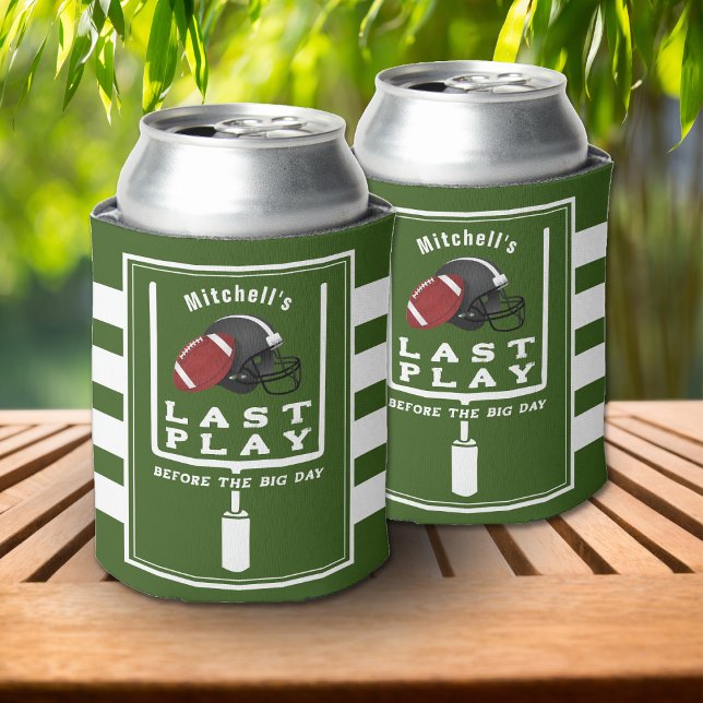 Football Bachelor Party Last Play Before Big Day Can Cooler (Football Bachelor Party Last Play Before Big Day Can Cooler
)