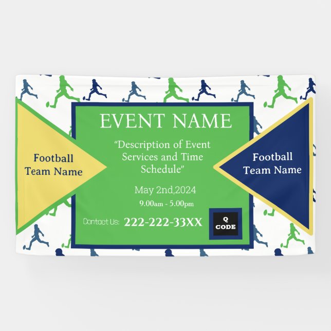 FOOTBALL BANNER (Horizontal)