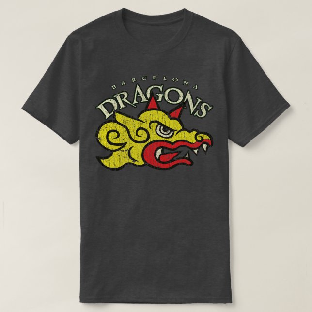 Football Barcelona Dragons 99  T-Shirt (Design Front)