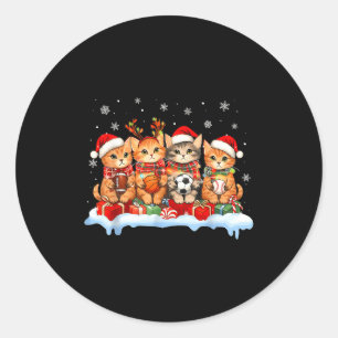 Football Baseball Basketball Player Funny Srt Chri Classic Round Sticker