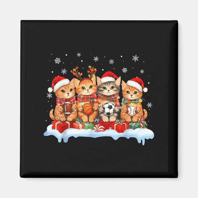 Football Baseball Basketball Player Funny Srt Chri Magnet (Front)