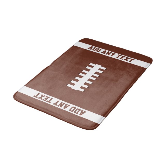 Football Bath Mat (Angled)