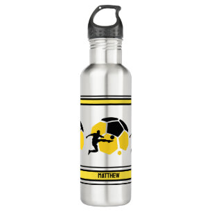 Football Birthday Gift, Football Player Team 710 Ml Water Bottle