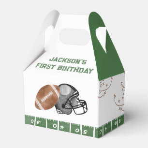  Football Birthday Party Favour Box