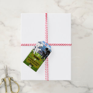 Football Birthday Party Thank You Favor Tags