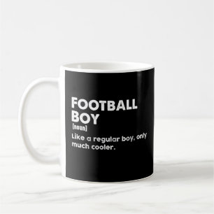 Football Boy Funny Definition Football Lover Coffee Mug