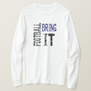 Football Bring It (blue) T-Shirt