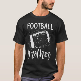 Football Brother Distressed Football Bro  Football T-Shirt