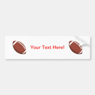 Football! Bumper Sticker