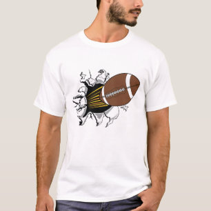 Football burster t-shirt