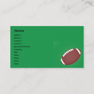 Football - Business Business Card