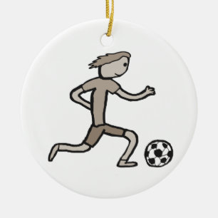 Football Ceramic Ornament