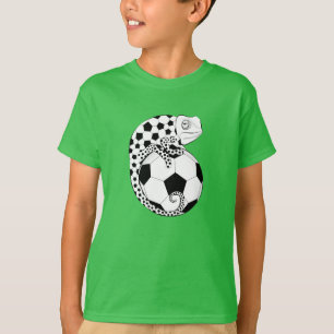 Football Chameleon  T-Shirt