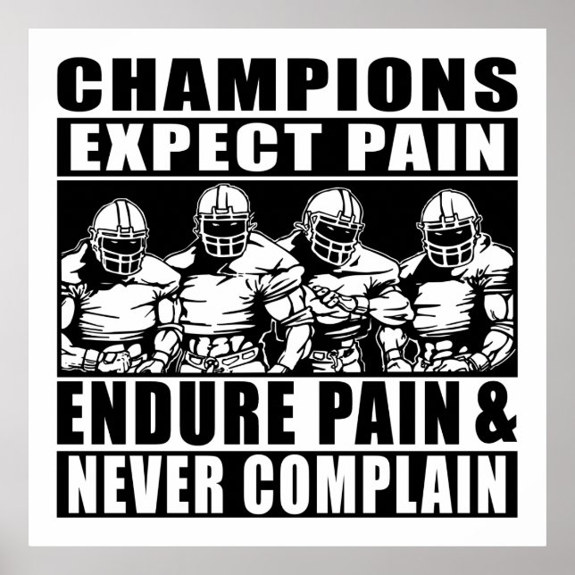 Football Champions Poster (Front)