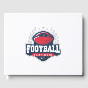 football championship guest book