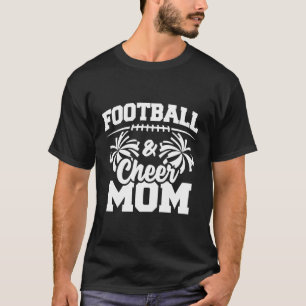 Football Cheer Mum High School Cheerleader Cheerle T-Shirt