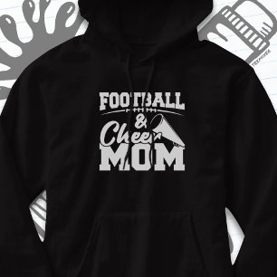 Football Cheer Mum High School Sports Cheerleading Hoodie
